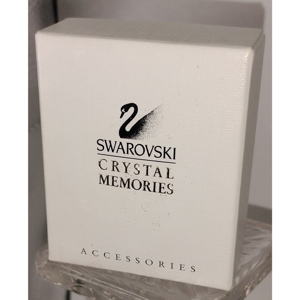 Vintage Swarovski Crystal Memories Daffodils Brooch w/ Original Box - Picture 4 of 4